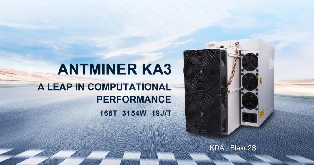 AntMiner KA3 166Th/s